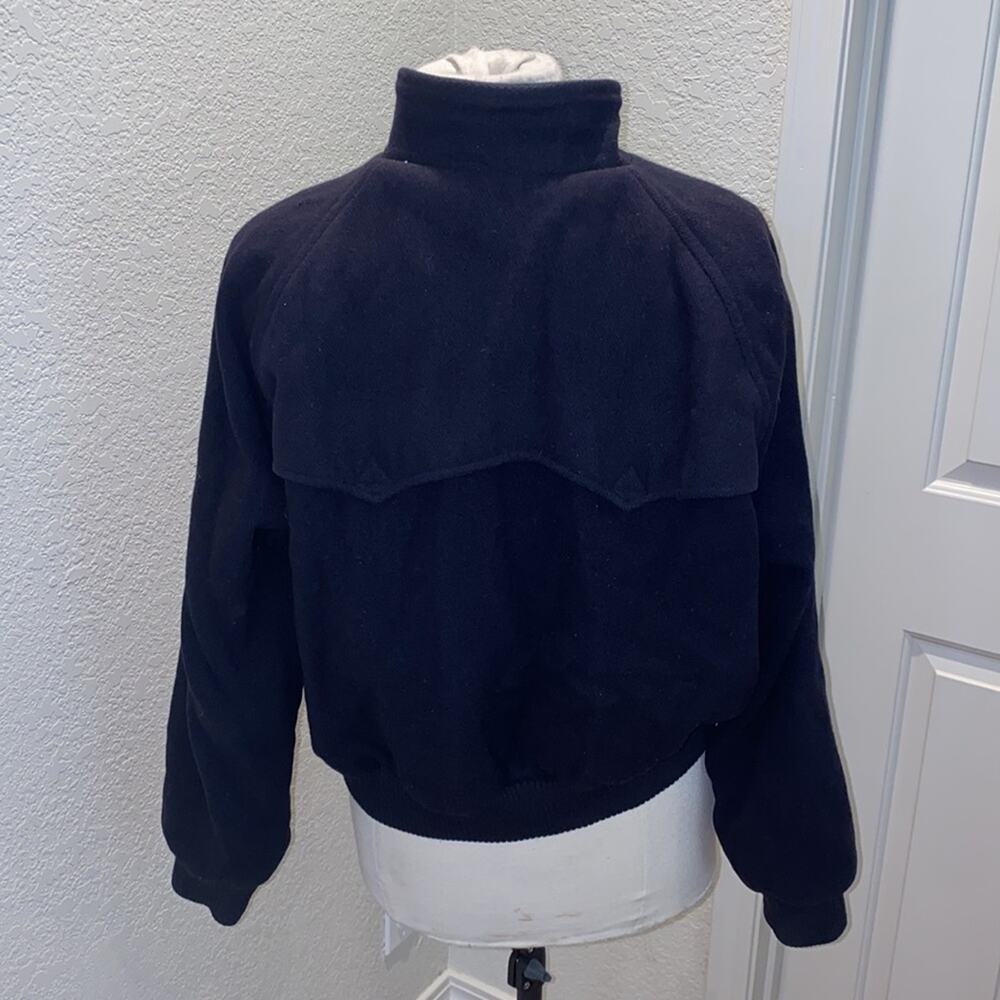Polo Ralph Lauren Men’s Wool Varsity Bomber Jacket EUC Sz Lg Wool Cotton - Picture 4 of 11